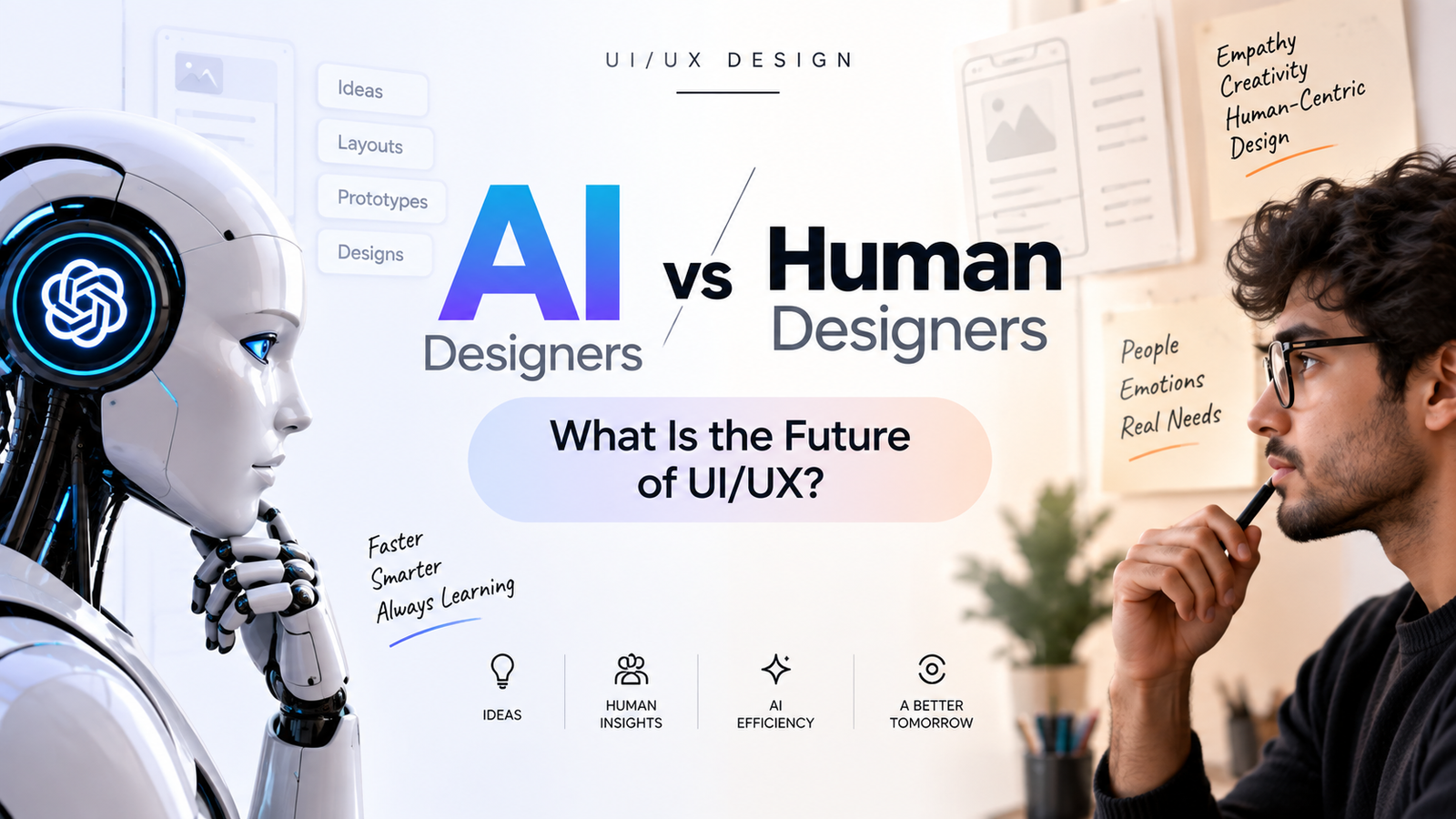 AI vs Human Designers: What Is the Future of UI/UX?